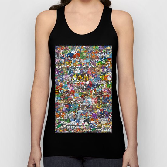 pokeman Unisex Tank Top