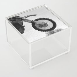 Motocross Dirt-Bike Racer Acrylic Box