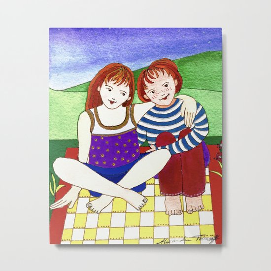 Best Friends Metal Print