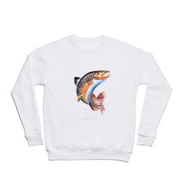 Jumping Salmon Crewneck Sweatshirt