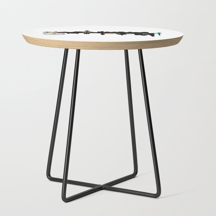 NYC and London Side Table