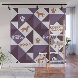 Duck Tolling Retriever Is A Very Good Boy Wall Mural