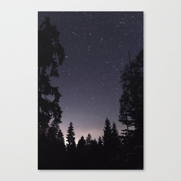 Starry Sunset | Nature and Landscape Photography Canvas Print