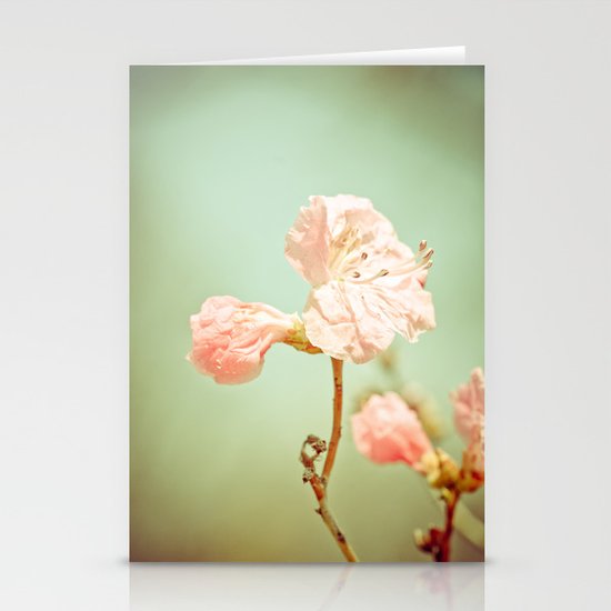 Aprils' Pink blossom Stationery Cards