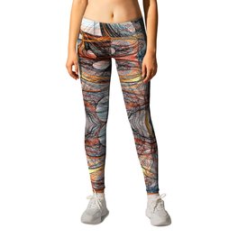 The Journey Leggings | Abstract, Drawing 