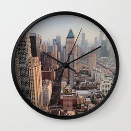 New York City Scape Wall Clock