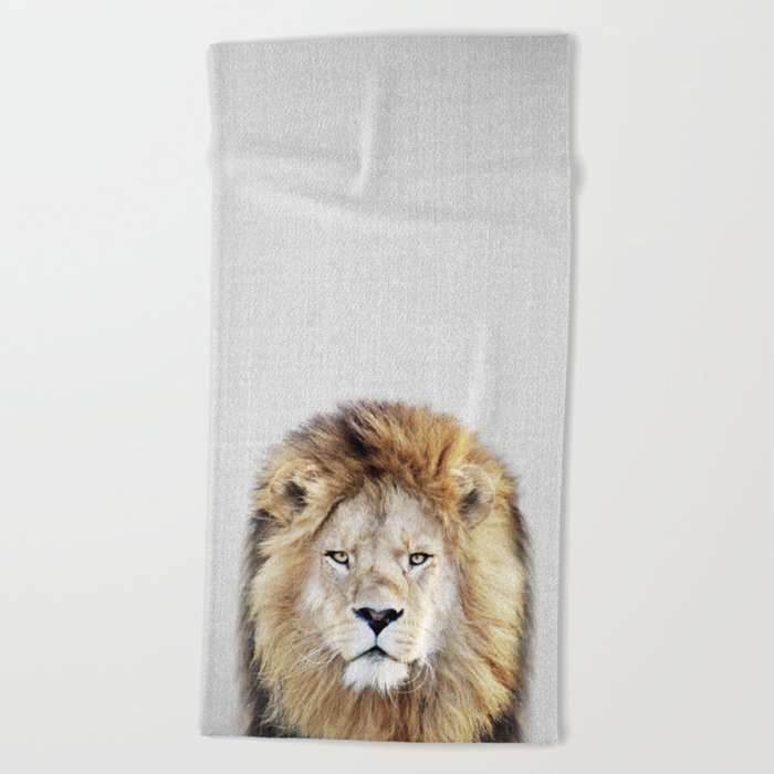 Lion 2 - Colorful Beach Towel