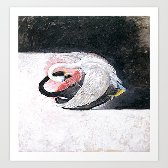 Hilma af Klint "The Swan, No. 03, Group IX-SUW" Art Print