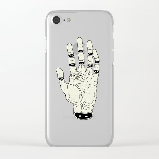 THE HAND OF DESTINY / LA MANO DEL DESTINO Clear iPhone Case