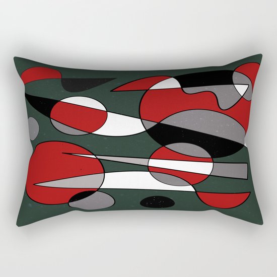 Abstract #140 Rectangular Pillow