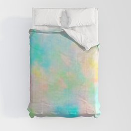 Watercolor Opal Comforter