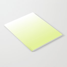 OMBRE LIME GREEN COLOR Notebook