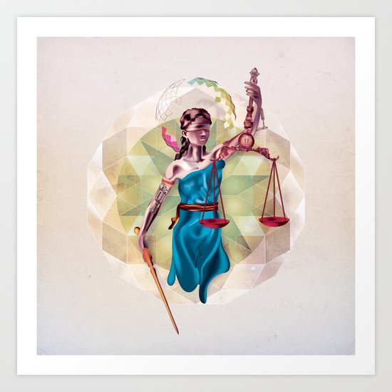 Themis Art Print
