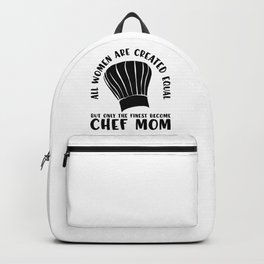 Funny Chef Mom Saying Backpack