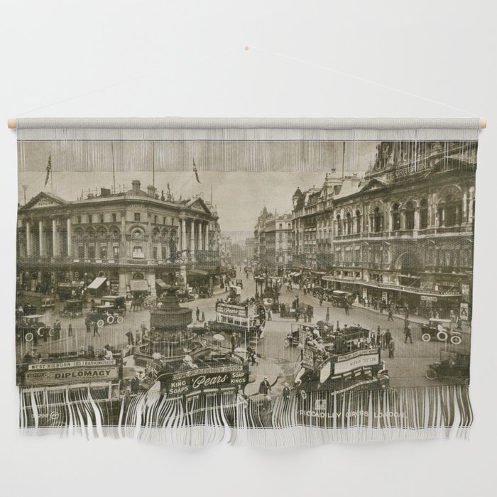  1910 Piccadilly Circus Wall Hanging