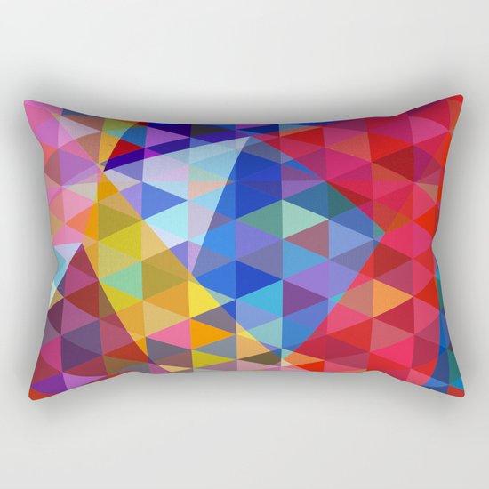 Abstract #268 Rectangular Pillow