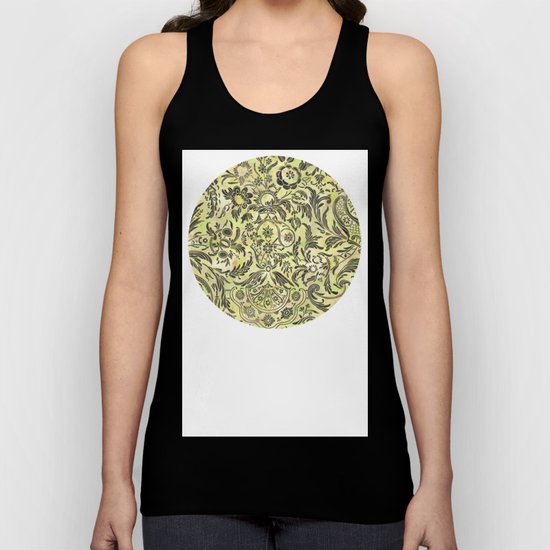 Damask Pattern 03 Unisex Tank Top