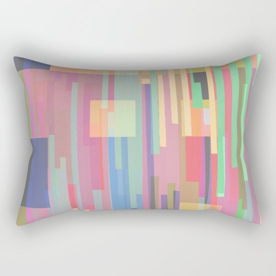 fuzzy memory Rectangular Pillow