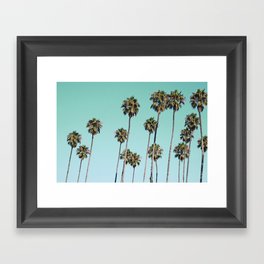 Palm Trees Framed Art Print