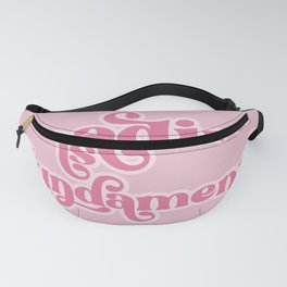 Reading is FUNdamental | Retro Typography Fanny Pack