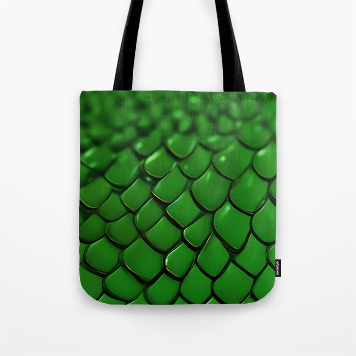 Dragon Skin (Green) Tote Bag