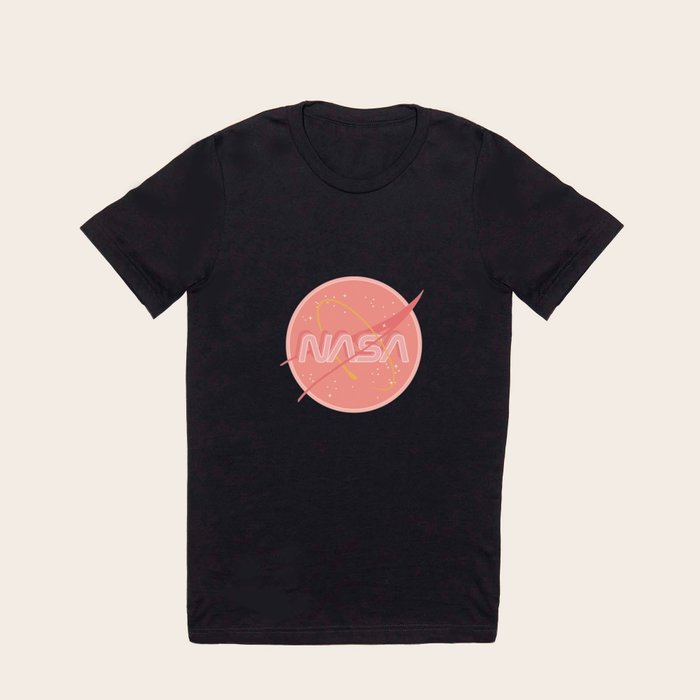 NASA PASTEL PINK T Shirt by Emily Society6
