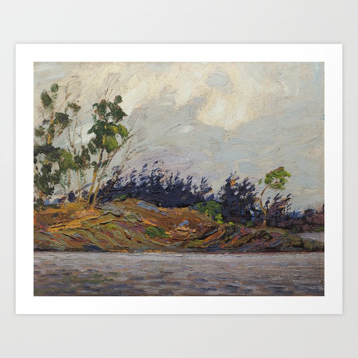 Tom Thomson - Early Morning, Georgian Bay - Canada, Canadian Oil Painting - Group of Seven Art Print