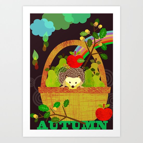 Autumn Art Print