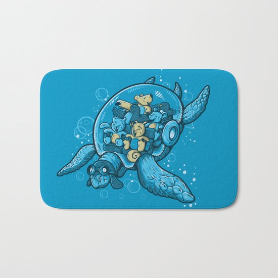 FLYING DEEP Bath Mat
