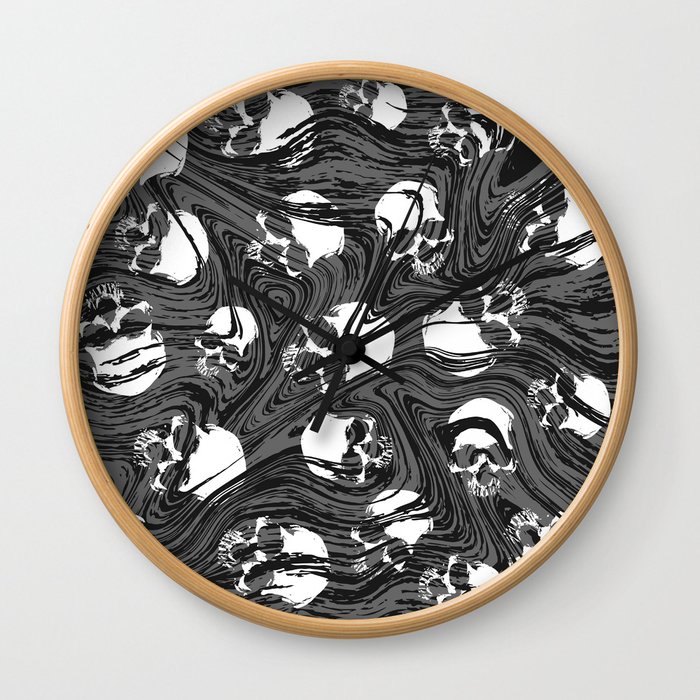 Skull spirit Wall Clock