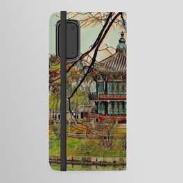 Japanese Pagoda 1 Android Wallet Case