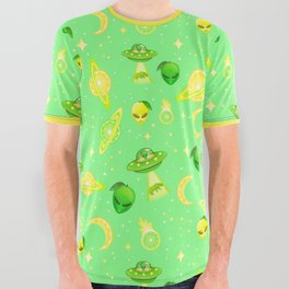 Citrus Space All Over Graphic Tee
