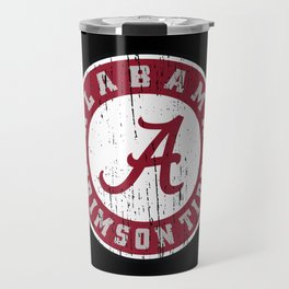 Crimson Alabama Travel Mug