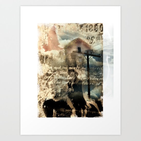 early settlers Art Print