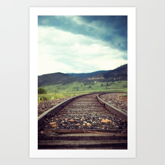 Travel Alone Art Print