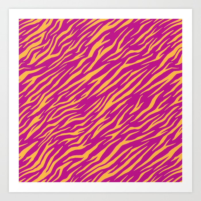 Zebra 06 Art Print
