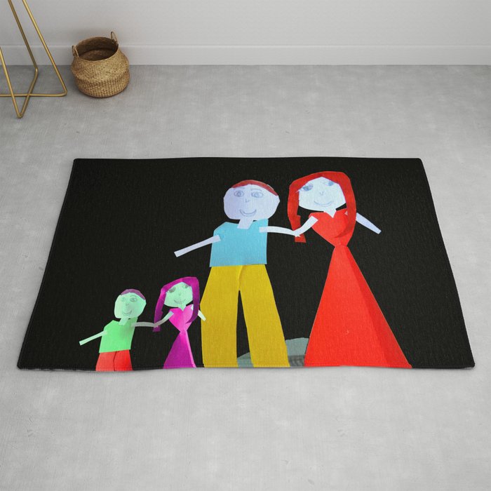 Dance Me To The End Of Love Kids Painting By Elisavet Rug By Azima Society6
