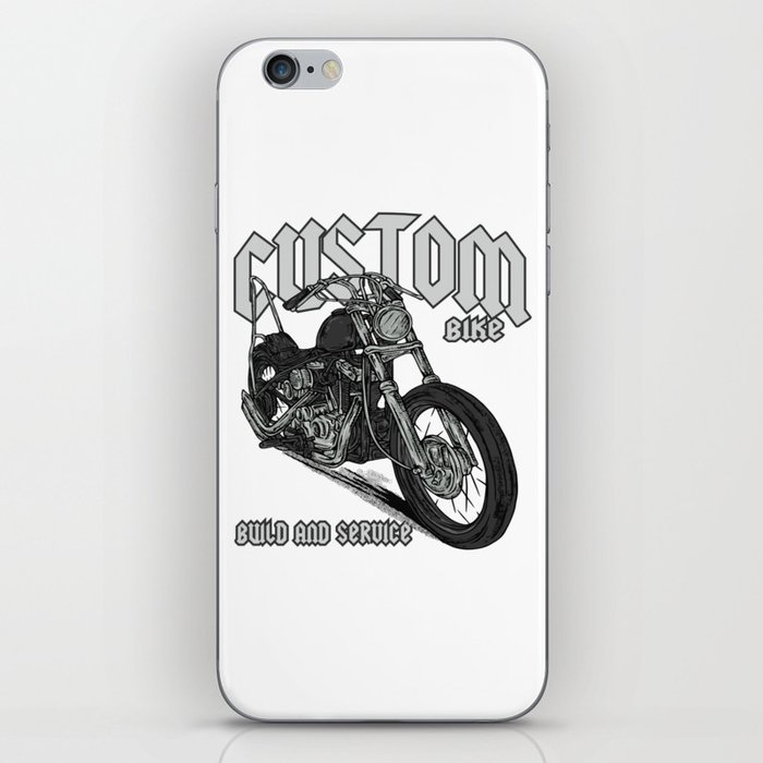 Chopper Bike | Custom Motorcycle iPhone Skin