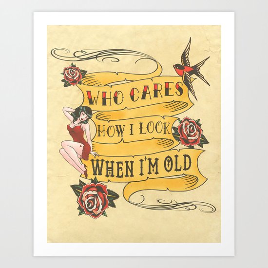 Tattoo Art Print