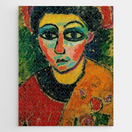 Alexej von Jawlensky "Woman portrait" 1908 Jigsaw Puzzle