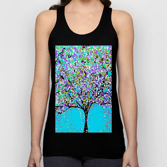 Trees Unisex Tank Top