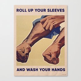 Wash Your Hands Canvas Print