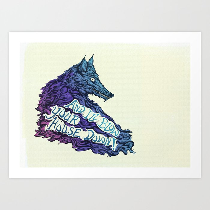 The Wolf II Art Print
