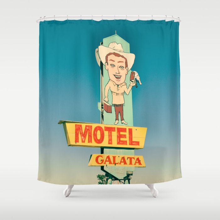 Motel Galata Shower Curtain