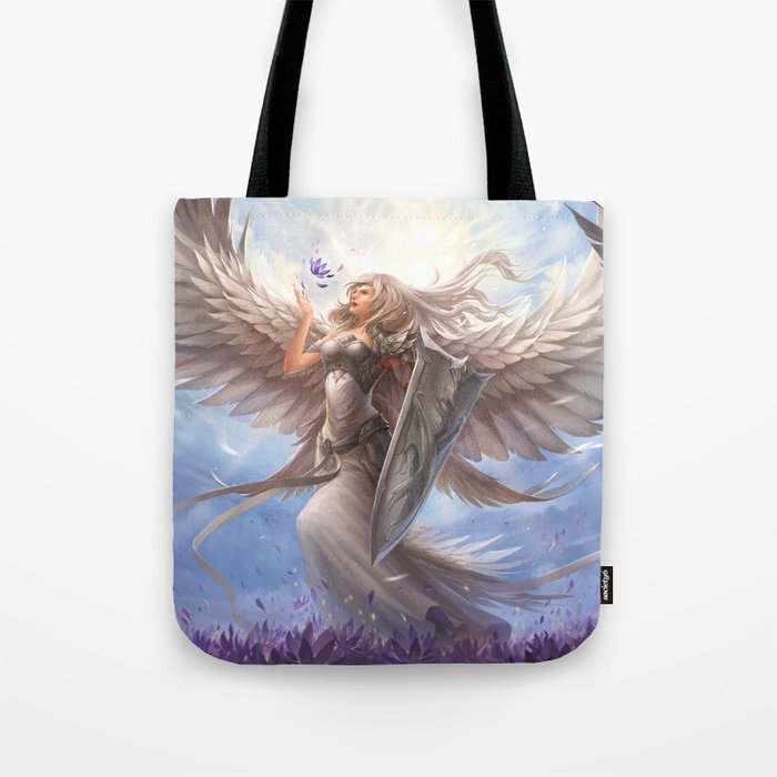 Tote Bag Angel Print