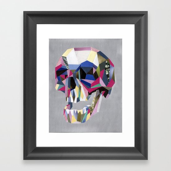 Skully skull Framed Art Print