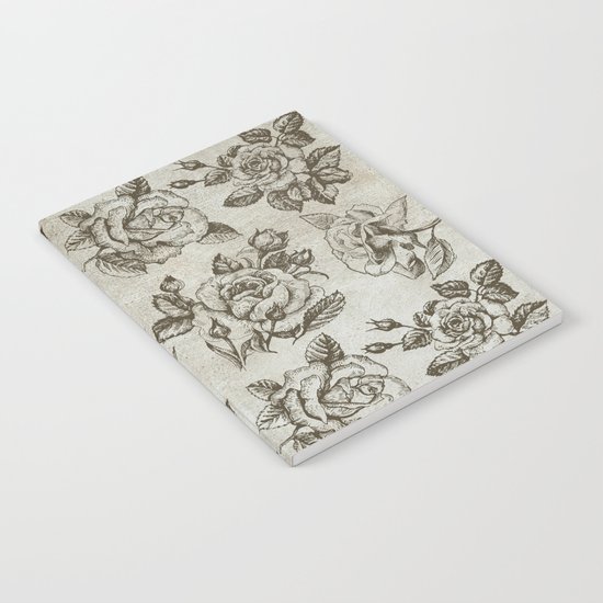 Vintage Roses Notebook