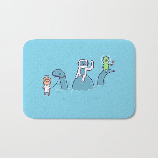 Mythical Creatures Bath Mat