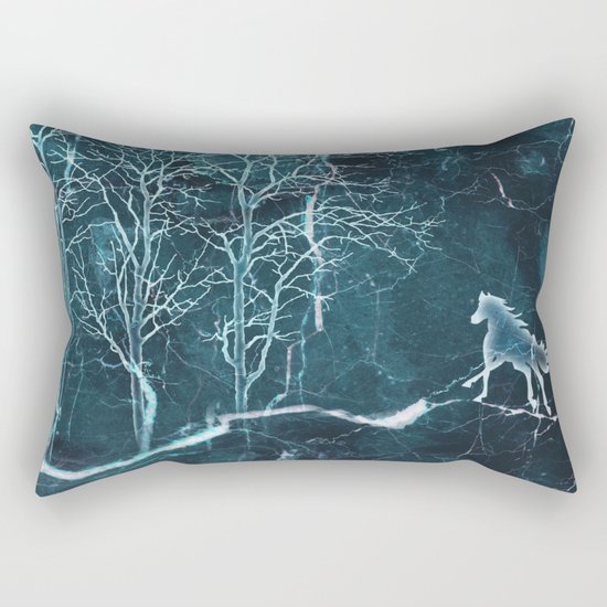 Marble Scenery Rectangular Pillow