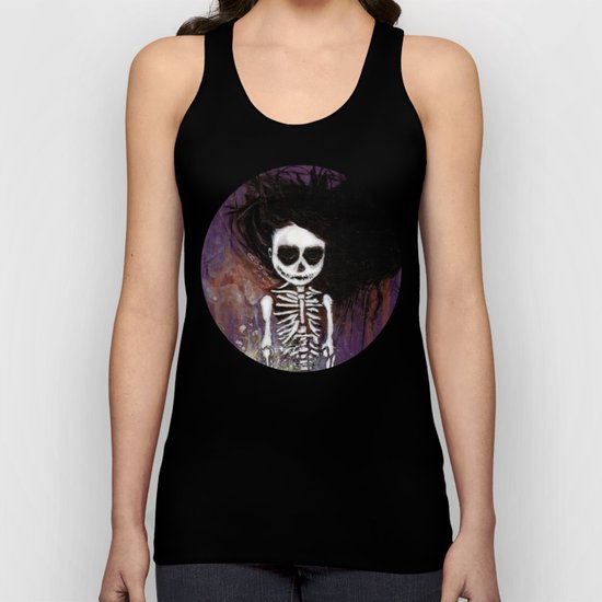 骸骨 壱 Unisex Tank Top